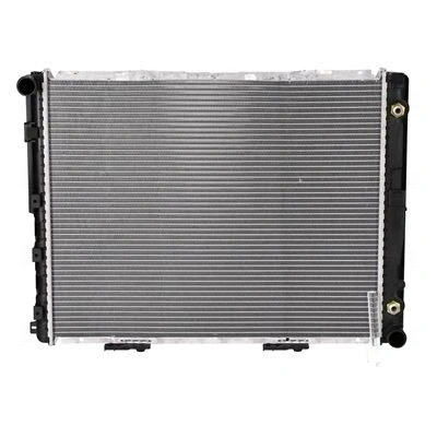 Imagem de NISSENS 62695A Radiador, arrefecimento do motor Alumínio 612 488 40 Aletas de refrigeração soldadas MERCEDES BENZ: W124 Sedan, Classe E Sedan endado,