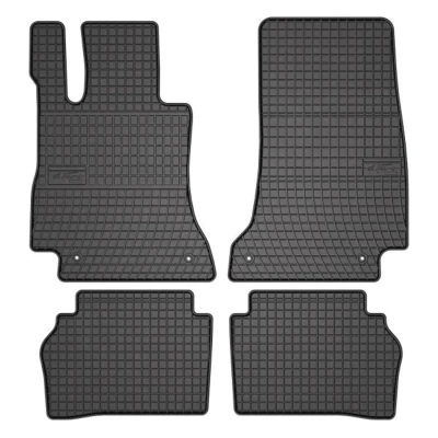 Imagem de FROGUM 401761 Conjunto de tapete chão Borracha à frente E atrás 4 preto medida MERCEDES BENZ: Classe Sedan