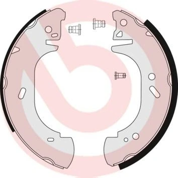 Imagem de BREMBO S 24 522 Maxilas de Travão 279 65 FORD: Transit Mk4 Van, Mk3 Camião plataforma/Chassis, Minibus